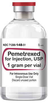 Pemetrexed for Injection, USP 1 g per vial